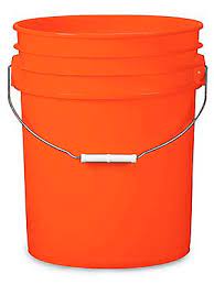 5 Gallon Bucket - Orange